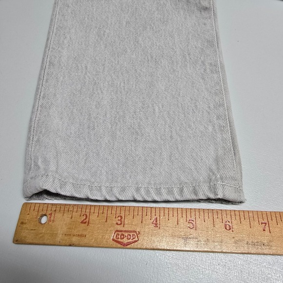 Agolde Jeans Womens 23 Gray Pieced 90s Pinch Waist Organic Cotton READ - Picture 16 of 16